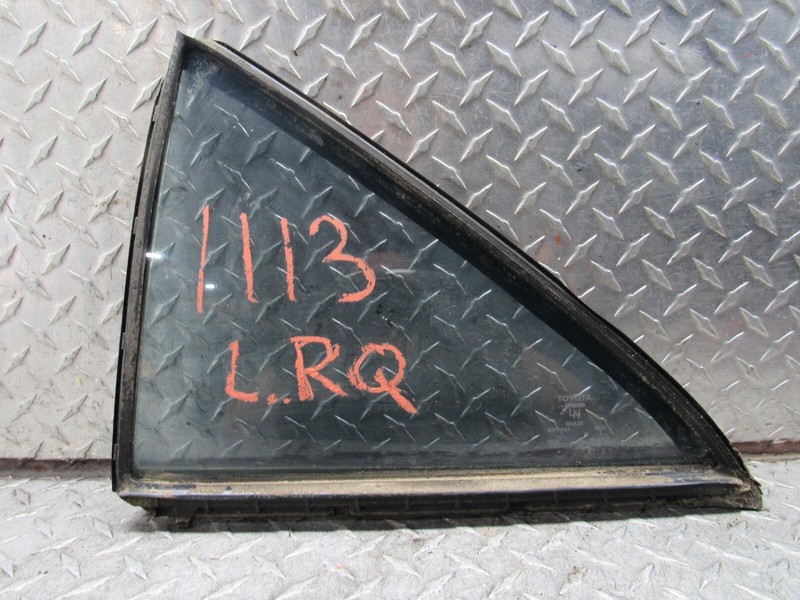 07-11 TOYOTA CAMRY LEFT DRIVER REAR DOOR VENT GLASS NORTH AMERICA BUILT