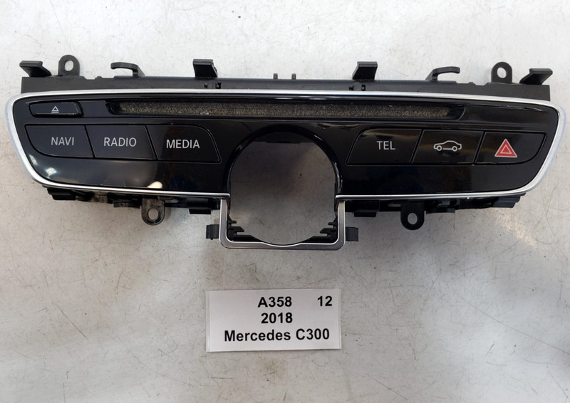 ✅ 2015-2018 OEM Mercedes C300 A205 Dashboard Multimedia Radio Navigation Switch