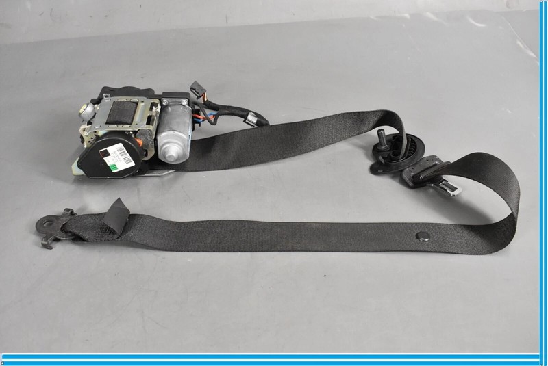 09-12 BMW 750i 750Li F01 F02 Front Right Seat Safety Belt Retractor Black OEM