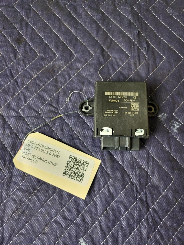 Used Oem Lincoln Rear Left Door Control Module for MKC DG9T-14B534-CB 2019