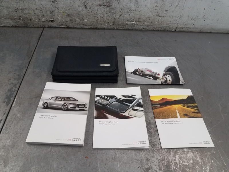 2015 Audi S6 Quattro C7 Owners Manual #0124 V8