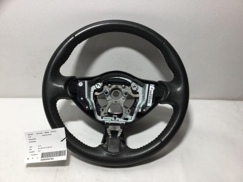 2017-2019 NISSAN SENTRA STEERING WHEEL W/CONTROLS BLACK 1.8L AT FWD 28241