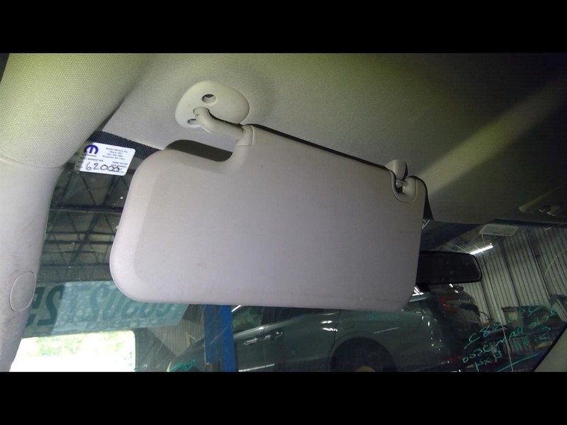 Driver Sun Visor Regular Cab 2 Door Fits 09-12 DODGE 1500 PICKUP 1669322