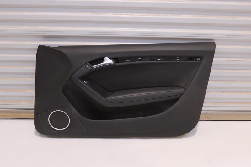 2008-2017 AUDI S5 FRONT RIGHT PASSENGER SIDE DOOR PANEL TRIM COVER BLACK OEM
