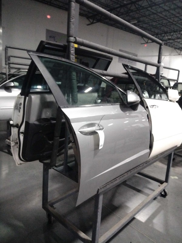 2020 Hyundai Sonata Right Front Door Grey OEM 34000 Miles Used
