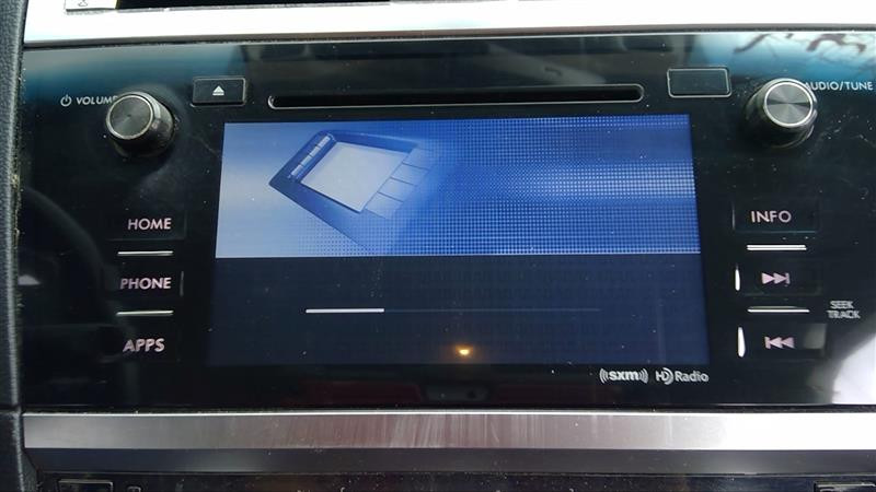 2017 Subaru Legacy NON-NAV 86201AL85B Radio Stereo Info Menu 86201AL85B Oem