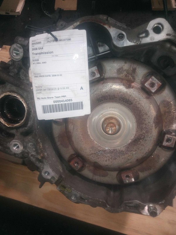 2008 Suzuki SX4 Automatic Transmission Assembly 93K Miles OEM 4WD White