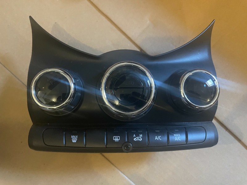14-17 MINI COOPER OEM HEATER AC A/C CLIMATE CONTROL UNIT W/O AUTO W/O VISIBILITY