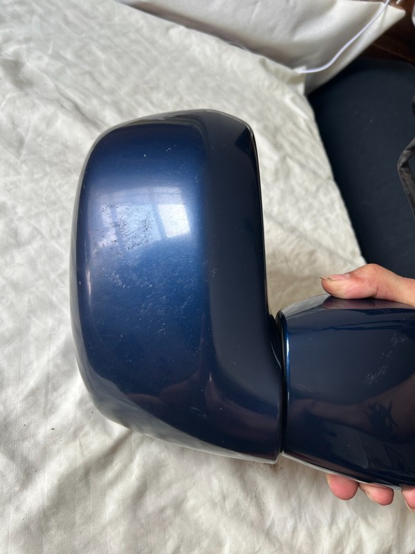 2008-2012 Nissan Versa Blue Left Driver Door Rear View Mirror OEM