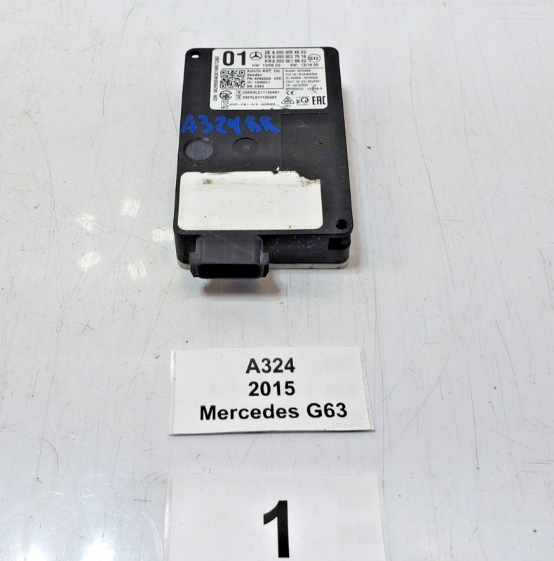 ✅ 13-18 OEM Mercedes W463 G63 AMG Rear Bumper Blind Spot Radar Distance Module