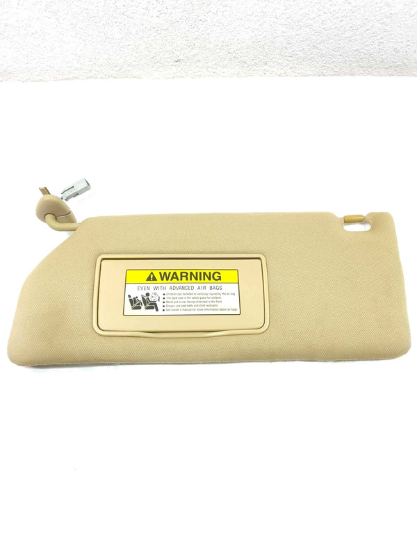 2008 Honda Odyssey LH Driver illuminated Sun Visor P/N 83280SHJA01ZB