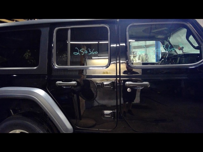 Passenger Rear Side Door Full Door Power Window Fits 18-25 WRANGLER 1660398