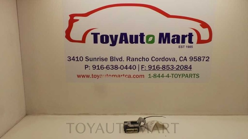 00-01 LEXUS ES300 THEFT-LOCKING SECURITY CONTROL MODULE ECM ASSEMBLY
