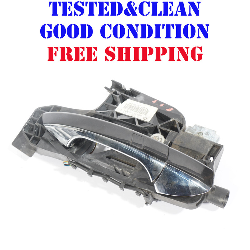 07-13 MERCEDES S550 W221 REAR RIGHT PASSENGER SIDE EXTERIOR DOOR HANDLE OEM