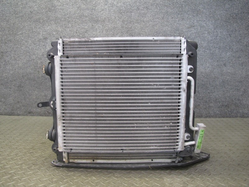 1997-2004 PORSCHE BOXSTER 986 RIGHT ENGINE RADIATOR FAN CONDENSER SHROUD ASSY