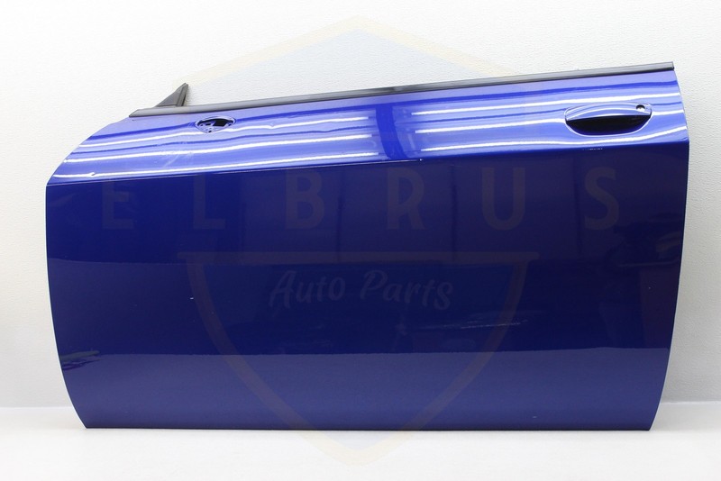 2015 - 2023 DODGE CHALLENGER DRIVER LEFT DOOR ASSEMBLY *INDIGO BLUE PBM*