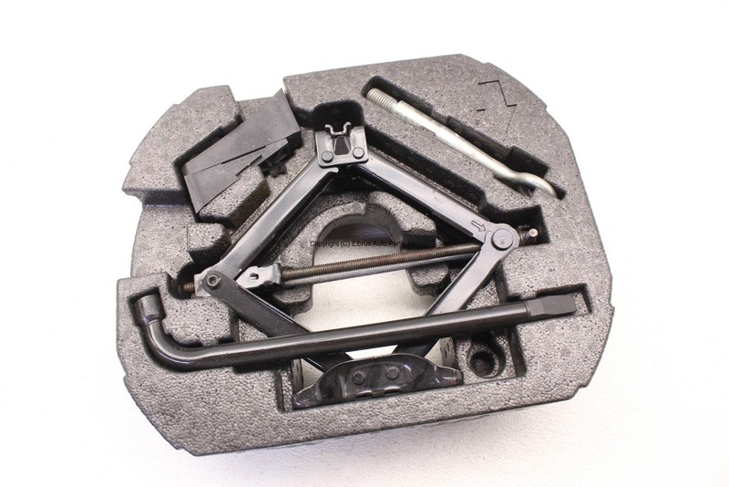 JAGUAR XF-R XF 10 11 12 13 14 15 SPARE TIRE JACK TOOL KIT W/ STORAGE FOAM OEM