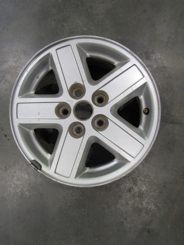 05-07 FORD ESCAPE VIN 1 or Z 8TH DIGIT WHEEL 15x6-1/2 ALUMINUM 5 GROOVED SPOKE
