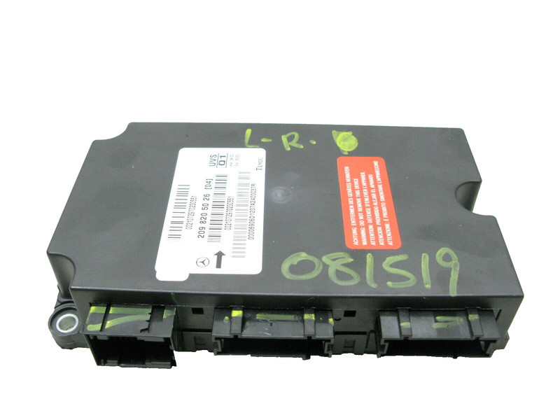 04-09 MERCEDES W209 CLK320 CLK500 ROOF TOP CONTROL MODULE COMPUTER 081519