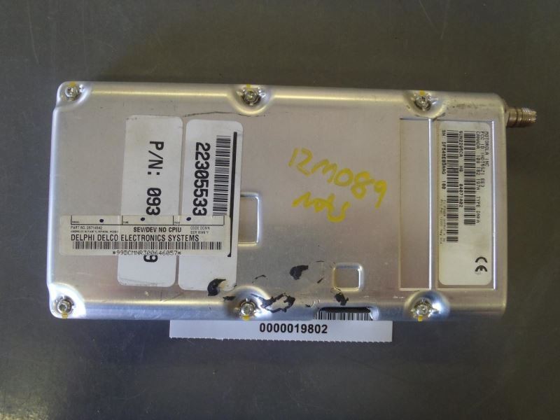 Communication OnStar GPS Transceiver Module 2000-2001 Cadillac Deville 20521