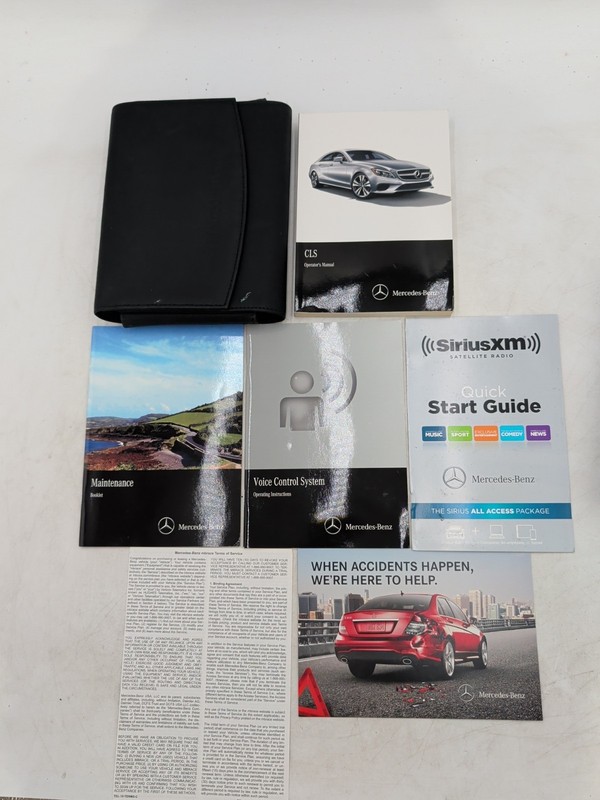 2015 Mercedes-Benz CLS Class CLS400 CLS500 CLS550 CLS63 AMGOwner's Manual