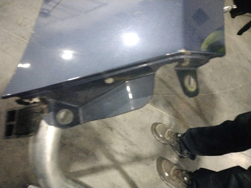2016 KIA RIO Front Left Fender Blue 431040 Used 101K Miles OEM Replacement