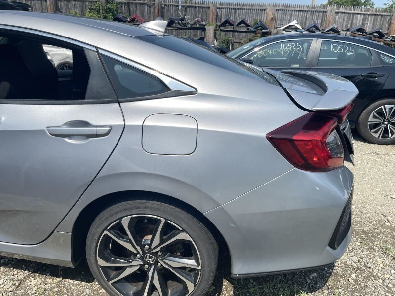 2016-2019 HONDA CIVIC LEFT QUARTER PANEL SILVER PC:NH830M SEDAN 76K -Si- 56628