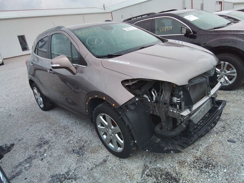 2013-2014 Buick Encore Front Passenger Roof Curtain Air Bag