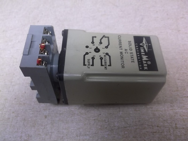 Time Mark Solid State AC Current Monitor Model 243 w/ Eagle Signal 605R2P-06