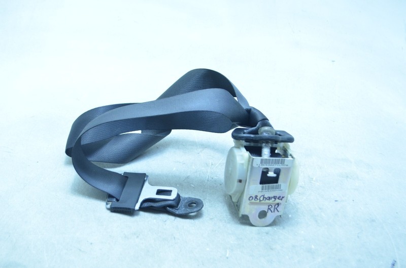 08-10 DODGE CHARGER R/T REAR RIGHT PASSENGER SIDE SEAT BELT RETRACTOR OEM