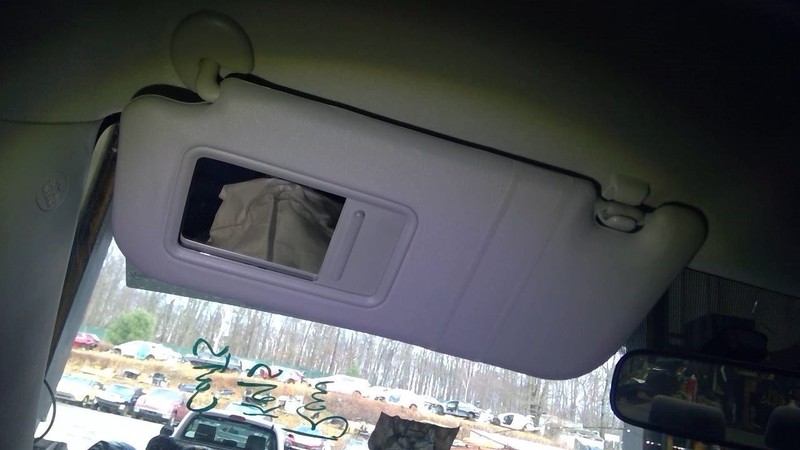 Driver Left Sun Visor Fits 09-13 COROLLA 1713096