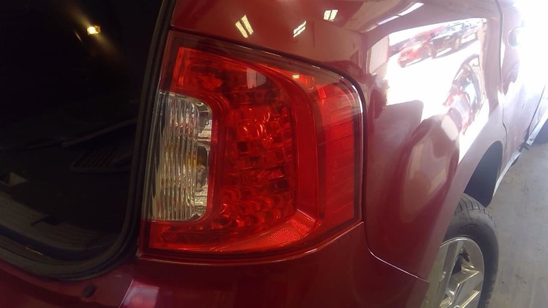 Passenger Right Tail Light Clear Red Lens Fits 11-14 EDGE 3532659