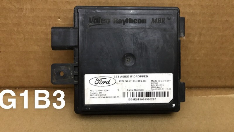 2010 2011 12 Ford Fusion Lincoln MKZ Blind Spot Alert Module ECM 9E5T-14C689-BE