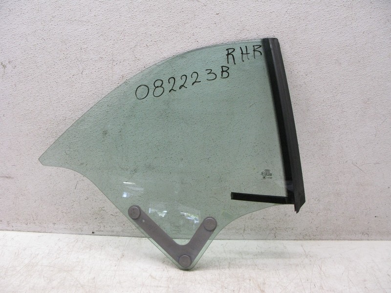 10-17 AUDI 8T A5 S5 RS5 CONVERTIBLE REAR PASSENGER WINDOW GLASS QUARTER 082223B