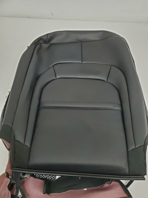 Front Left Seat Upper Cushion Cover Black Leather Skin 2019 Jeep Cherokee