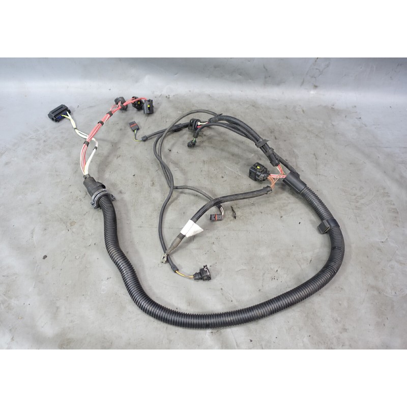 Damaged 2013 BMW F10 535i N55 Factory Wiring Harness for Manual Transmission OEM