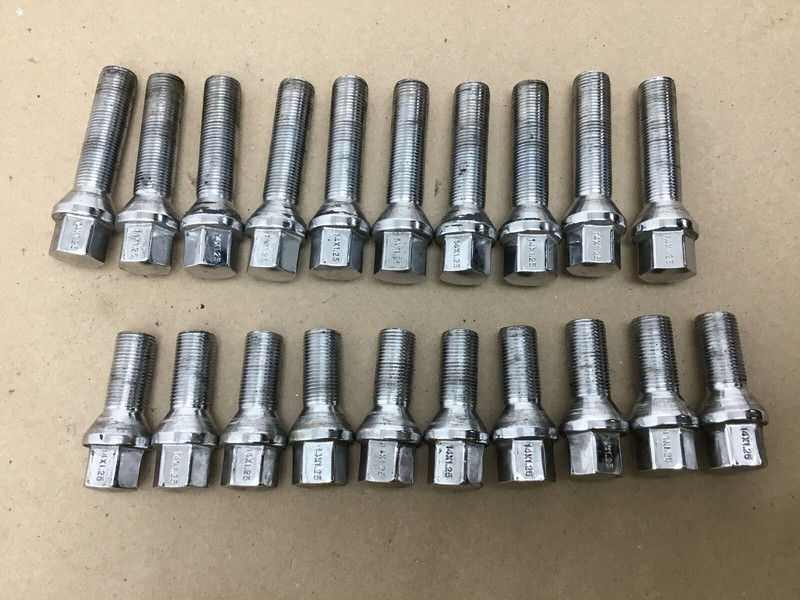 BMW M6 F06 2015 Wheel Rim Bolt Lug Nut Set 20 PCS 12-19 :Y