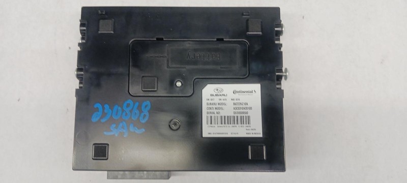 2020 SUBARU ASCENT Communication telematics module 86222XC10A OEM 20
