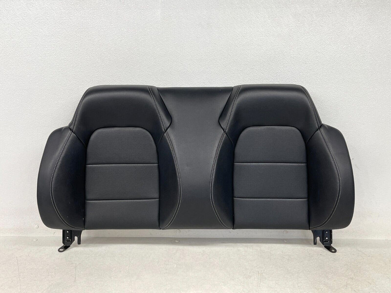 ⭐2016-2020 FORD MUSTANG REAR UPPER SEAT CUSHION BLACK LEATHER OEM LOT2527