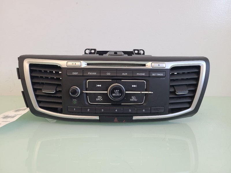 Audio Equipment Radio Receiver Assembly US Market LX Fits 16-17 ACCORD 581961