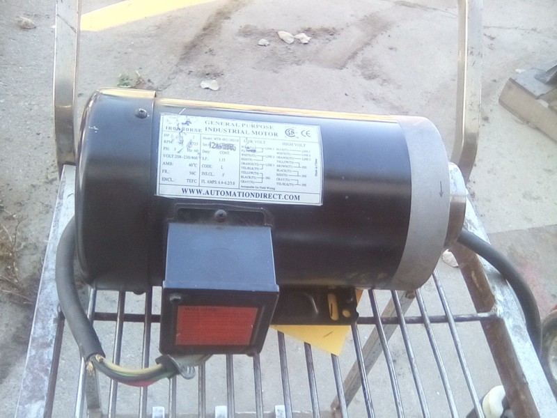Automation Direct Ironhorse MTR-002-3BD18 2HP 1725RPM 3 Phase Motor
