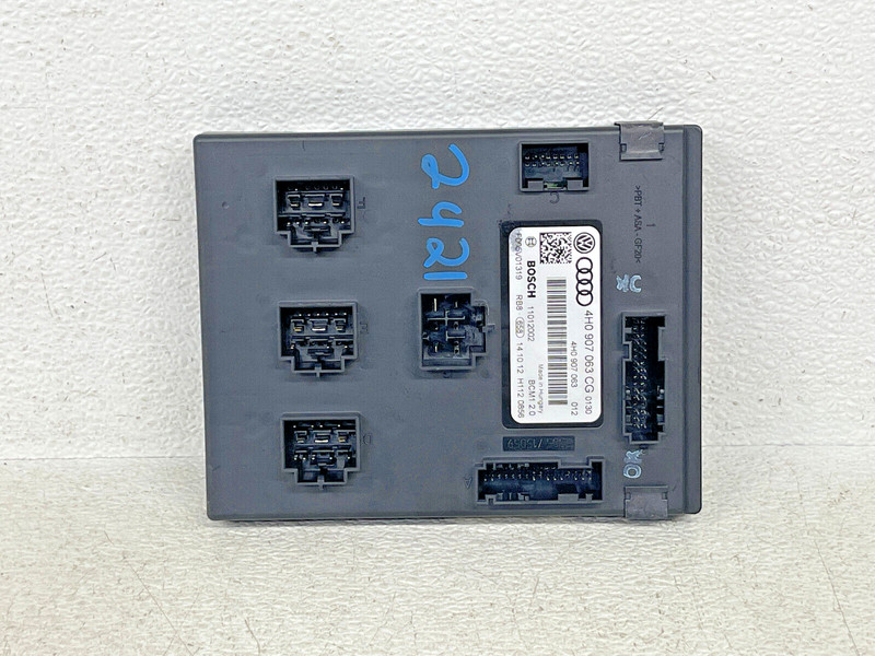 ⭐2012-2017 AUDI A7 3.0L ONBOARD POWER SUPPLY BODY CONTROL MODULE OEM LOT2421
