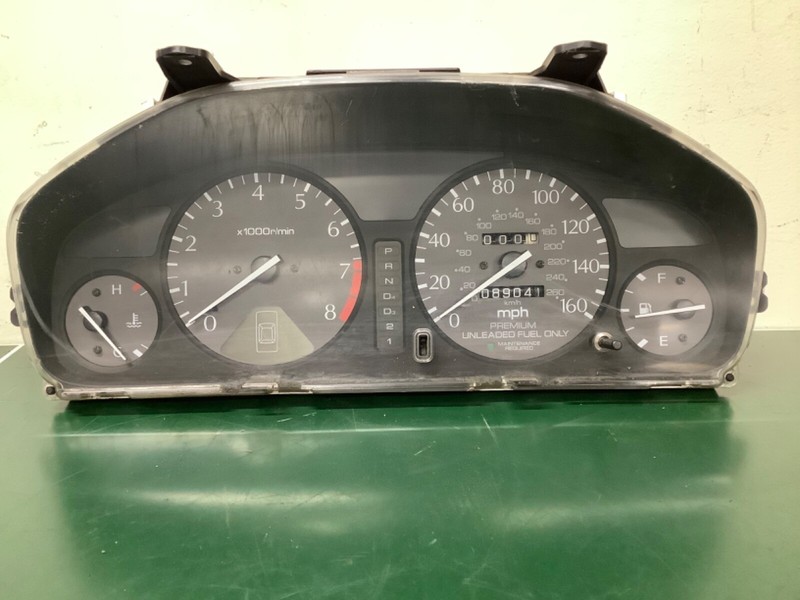 95-98 Acura TL 2.5L Instrument Cluster Speedo Tacho Meter Gauges 89kUsed OEM
