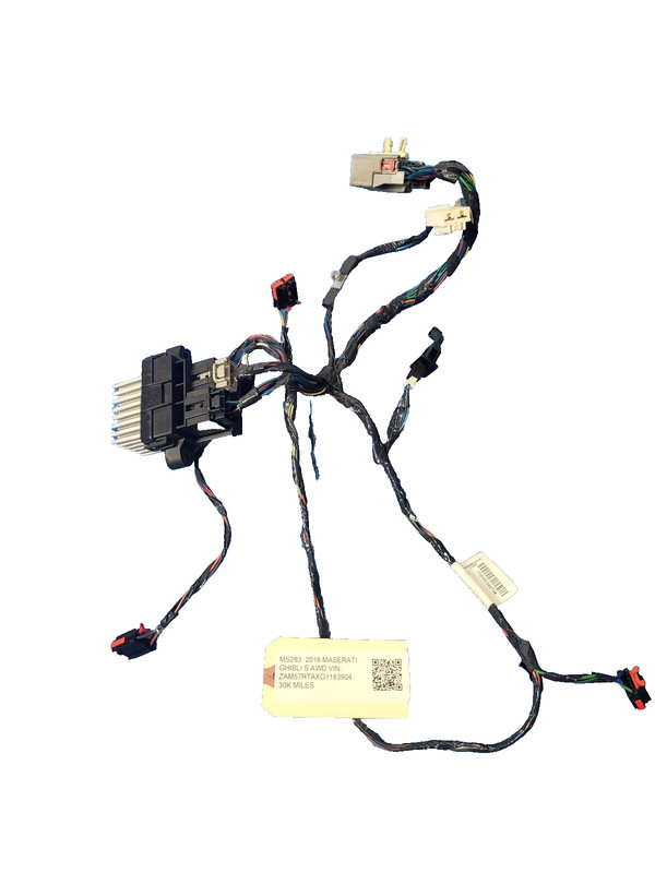 Used Oem Maserati Blower Motor Resistor Wiring Harness for 2014-2017 Ghibli 3.0L