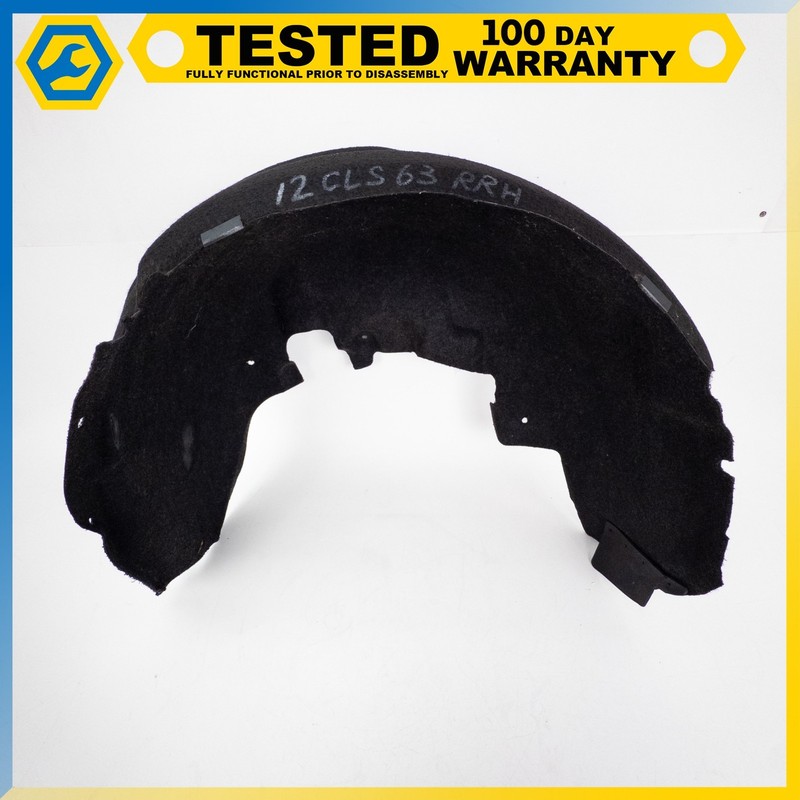 12-18 MERCEDES-BENZ CLS63 AMG REAR RIGHT FENDER LINER SPLASH SHIELD OEM