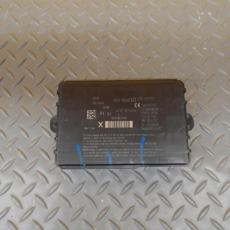 2017-2020 JAGUAR F-PACE Oem Anti-theft Keyless Entry Control Module Hpla19h440ad