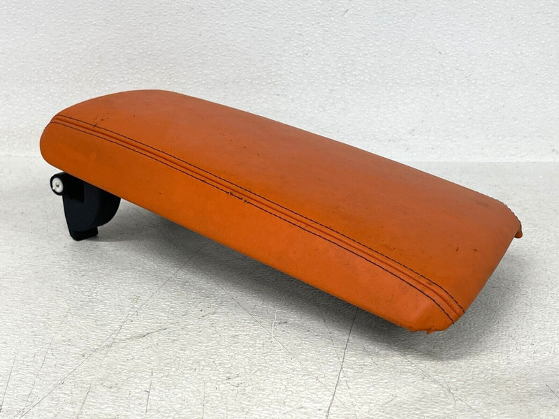 ⭐2021-2023 BMW M3 G80 G82 G83 FRONT CENTER CONSOLE ARM REST ORANGE OEM LOT2506