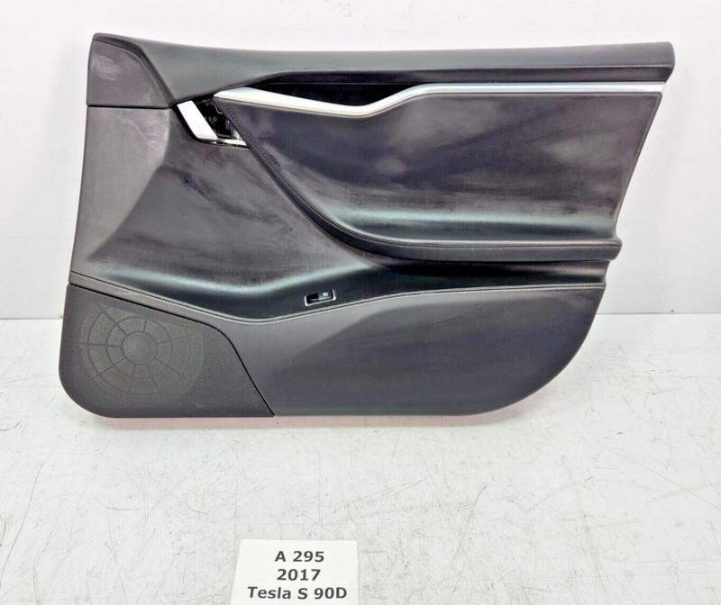 ✅ 12-20 OEM Tesla Model S Front Right Passenger Interior Door Trim Panel NOTE*