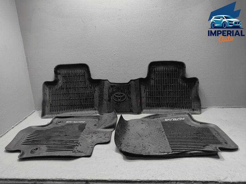 TOYOTA RAV4 2019-2025 ALL WEATHER INTERIOR FLOOR RUBBER LINER MAT OEM 3PCS