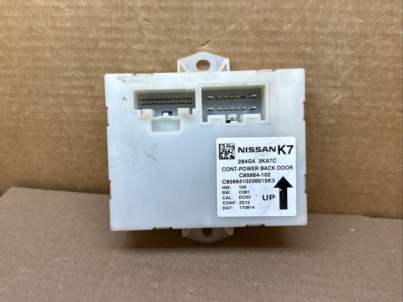 2016-2019 Nissan Pathfinder Power Lift Gate Liftgate Control Module 284G4 3KA7C